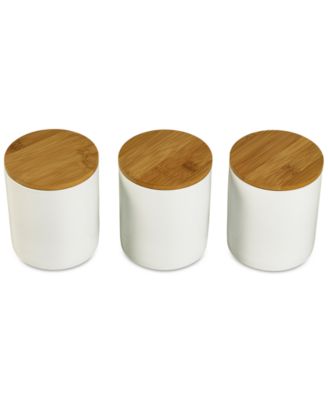 Tabletops Unlimited - Set Of 3 Canisters