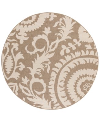 Surya - Alfresco ALF-9616 Camel 8'9" Round Area Rug