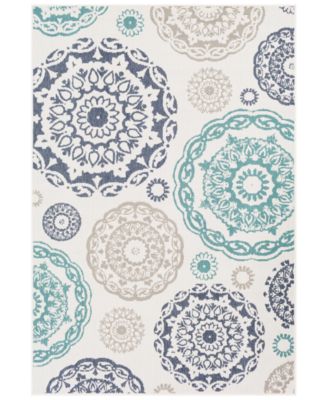 Surya - Alfresco ALF-9665 Teal 2'3" x 4'6" Area Rug