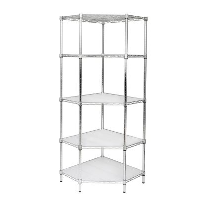 Honey Can Do - 5-tier Corner Shelving Unit