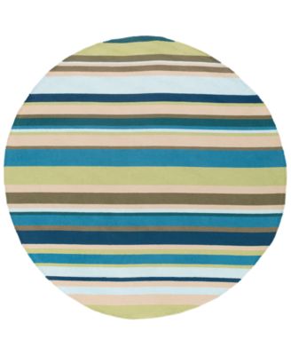 Surya - Rain RAI-1208 Lime 8' Round Area Rug