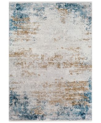 Surya - Solar SOR-2301 Sky Blue 7'6" x 11'2" Area Rug