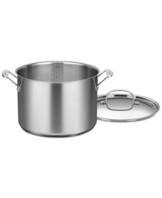 Cuisinart - Chef's Classic Stainless Steel 12-Qt. Covered Stockpot