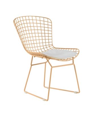 Elle Decor - Holly Wire Chair, Quick Ship (Set of 2)