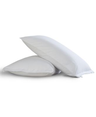 Fresh Ideas - All-In-One Pillow Protector with Bed Bug Blocker 2-Pack, Standard/Queen