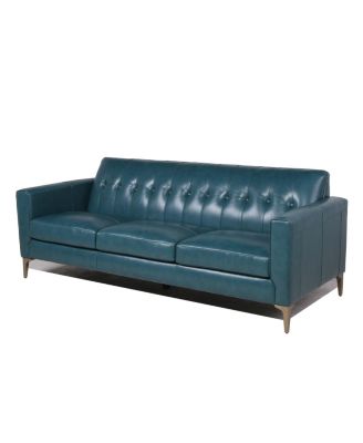 Nice Link - Nataylyn Leather Sofa with Metal Leg