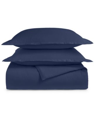 Charter Club - Damask Cotton 550-Thread Count 2-Pc. Twin Duvet Cover Set