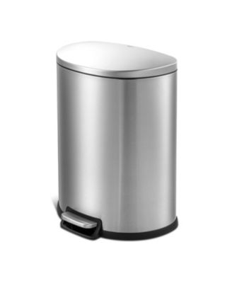 QualiaZero - 13.2 Gallon D-Shape Step Can