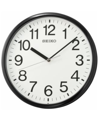 Seiko - Classic Black Office Clock