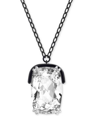 Swarovski - Rhodium-Plated Harmonia Crystal 29-1/2" Pendant Necklace