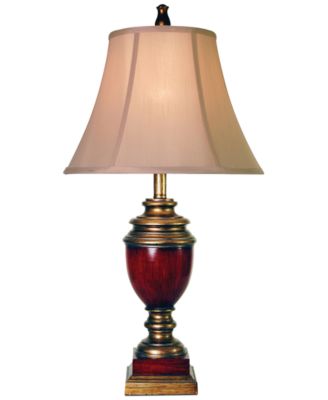StyleCraft Home Collection - Classic Lines Of Bronze Gamet Urn Lamp