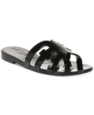 Sam Edelman - Women's Bay Logo Emblem Jelly Slide Sandals