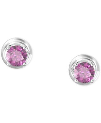 Swarovski - Faceted Color Crystal Small Stud Earrings