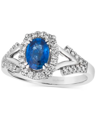 Le Vian - Blueberry Sapphire (3/4 ct. t.w.) & Vanilla Diamond (1/4 ct. t.w.) in Platinum