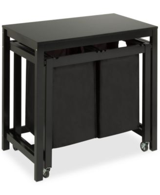 Honey Can Do - Double Laundry Sorter Folding Table