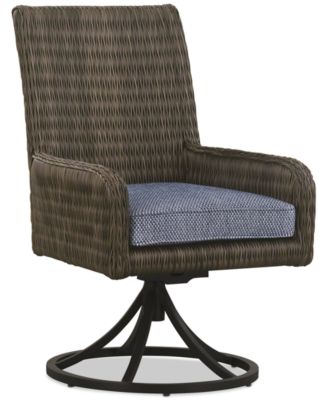 Tommy Bahama - Cypress Point Outdoor Swivel Rocker Dining Chair