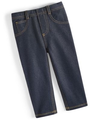 First Impressions - Toddler Girls Denim Jeggings, Created For Macy's