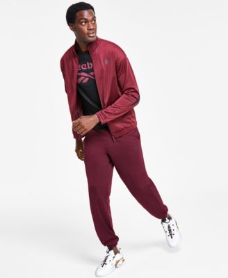 Reebok - Men's Track Jacket, Logo T-Shirt & Joggers