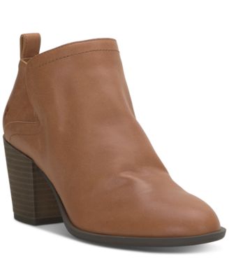 Lucky Brand - Women's Branndi Block-Heel Slip-On Booties