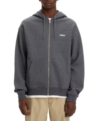 Levi's - Men's Fleece Relaxed-Fit Zip-Up Hoodie