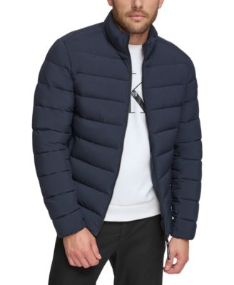 Calvin Klein - Men's Quilted Infinite Stretch Water-Resistant Puffer Jacket