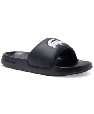Lacoste - Men's Croco 1.0 Slip-On Slide Sandals