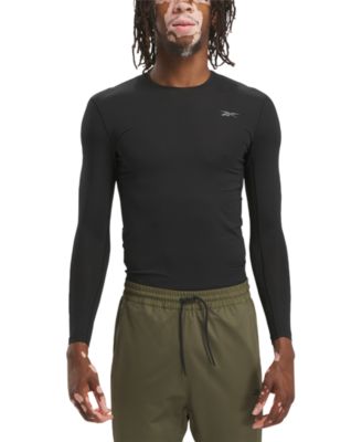 Reebok - Men's Compression Long Sleeve Training Performance T-Shirt