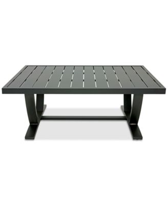 Agio - Astaire 48" x 32" Rectangle Outdoor Slat Top Coffee Table