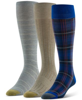 Gold Toe - Men's Multi-Pattern Socks - 3 pk.