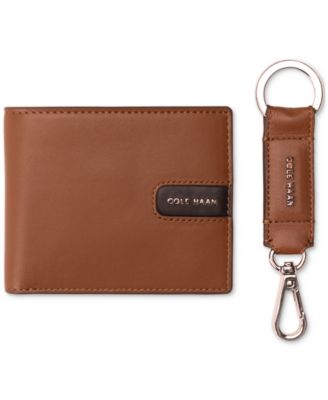 Cole Haan - Men's Slim Leather Billfold with Key Fob