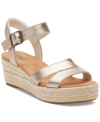 TOMS - Women's Audrey Espadrille Wedge Platform Sandals