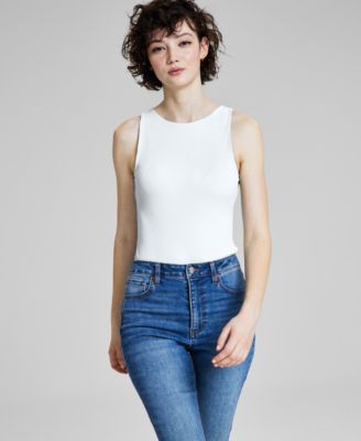 And Now This - Women's Sleeveless Second-Skin Bodysuit