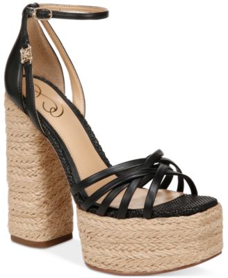 Sam Edelman - Kade Ankle Strap Platform Dress Sandals