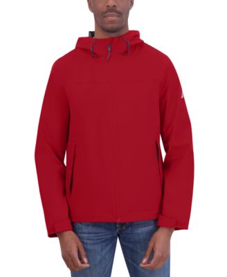 Nautica - Men's Packable Full-Zip Hooded Jacket