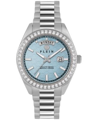 Philipp Plein - Men's Date Superlative Stainless Steel Bracelet Watch 42mm