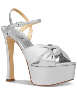 Michael Kors - Elena Ankle-Strap Platform Dress Sandals