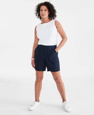 Style & Co - Women's Pull-On Utility-Pocket Shorts