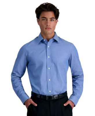 Haggar - Men's Slim-Fit Premium Comfort Dress Shirt