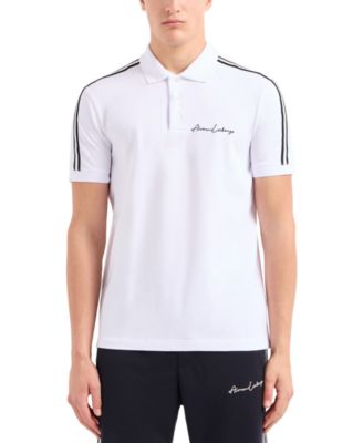 A|X Armani Exchange - Men's Logo Stripe Polo Shirt