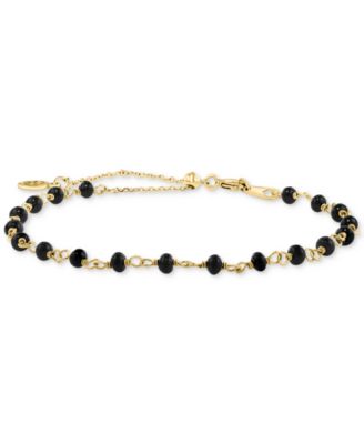 EFFY Collection - Onyx Bead Open Link Chain Bracelet in 14k Gold