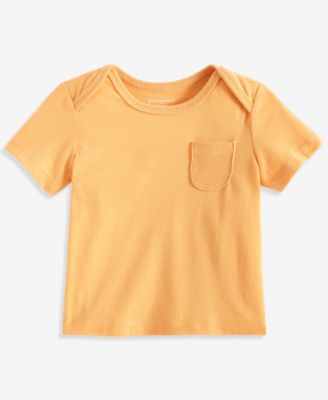 First Impressions - Baby Boys Short-Sleeve Lap-Shoulder Solid Top