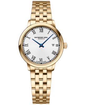Raymond Weil - Women's Swiss Toccata Gold PVD Stainless Steel Bracelet Watch 29mm
