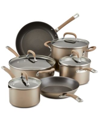Circulon - Premier Professional Hard-Anodized Aluminum 10-Pc. Cookware Set
