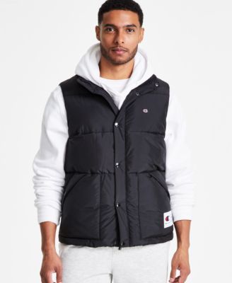 Champion - Men's Solid-Color Quilted Puffer Vest