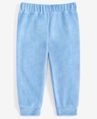 First Impressions - Baby Boys Solid Velour Pull-On Pants