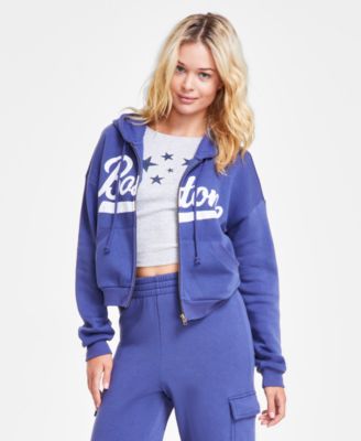Grayson Threads, The Label - Juniors' Boston Full-Zip Hoodie Sweatshirt