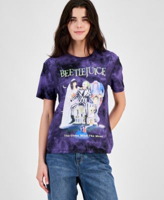 Love Tribe - Juniors' Beetlejuice Short-Sleeve Crewneck Tee