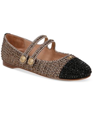 Circus NY by Sam Edelman - Women's Zoey Double Buckle Mary Jane Ballet Flats