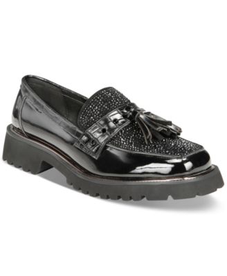 THINGS II COME - Women's Lenna Luxurious Lug Sole Loafer Flats