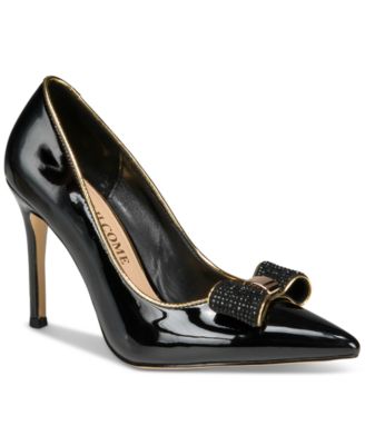 THINGS II COME - Women's Soho Luxurious Crystal Double Bow Pumps